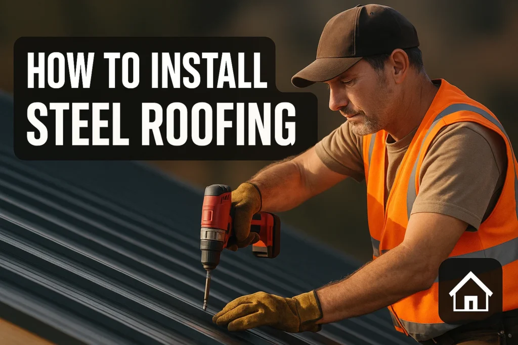 How to Install Steel Roofing