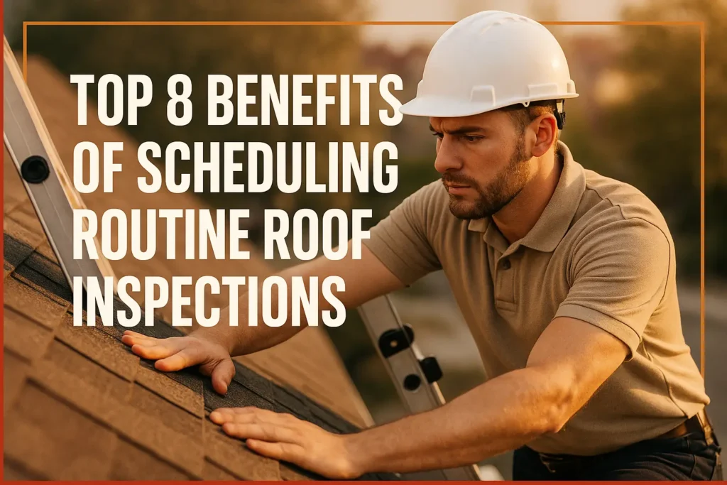 Top 8 Benefits of Scheduling Routine Roof Inspections