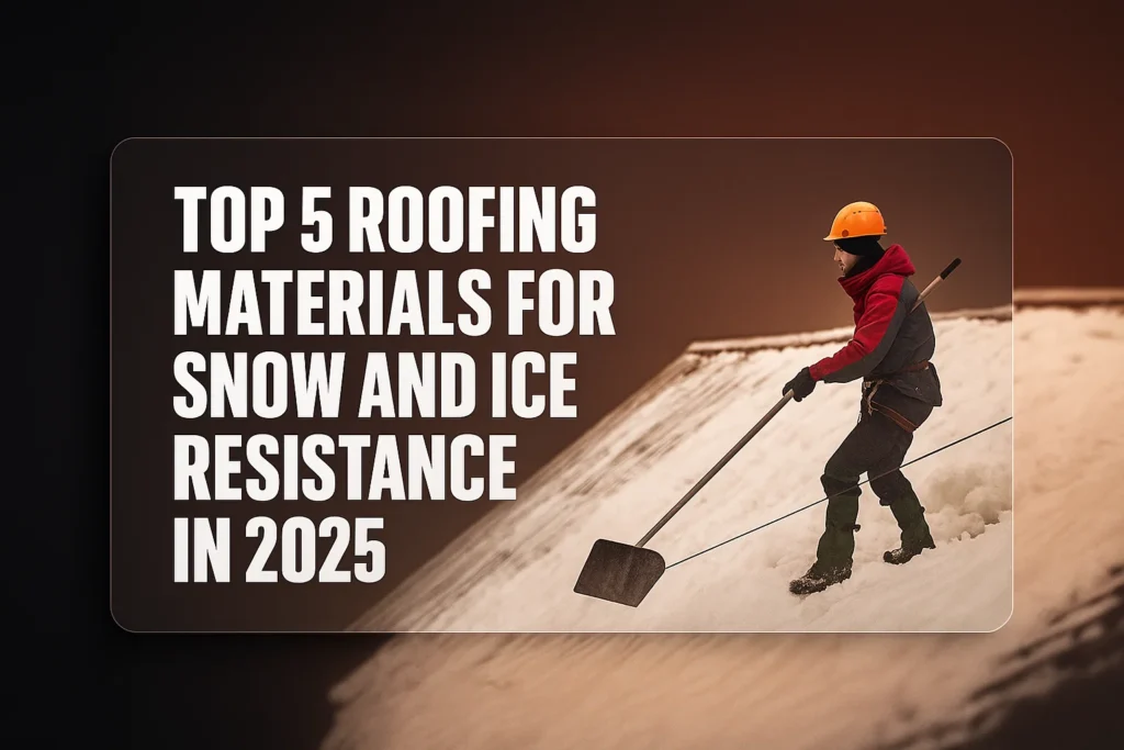 Top 5 Roofing Materials for Snow and Ice Resistance in 2025