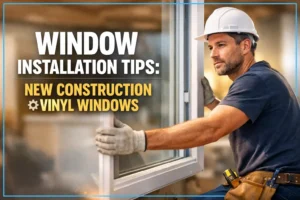 Window Installation Tips New Construction Vinyl Windows
