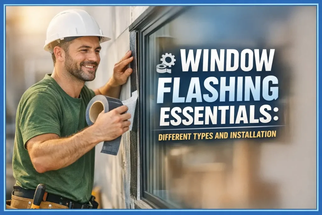 Window Flashing Essentials: Different Types and Installation
