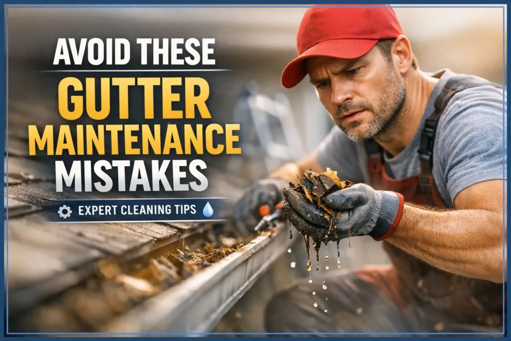 Avoid These Gutter Maintenance Mistakes – Expert Cleaning Tips