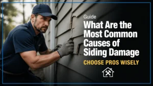What Are the Most Common Causes of Siding Damage