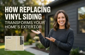 How Replacing Vinyl Siding Transforms Your Home’s Exterior
