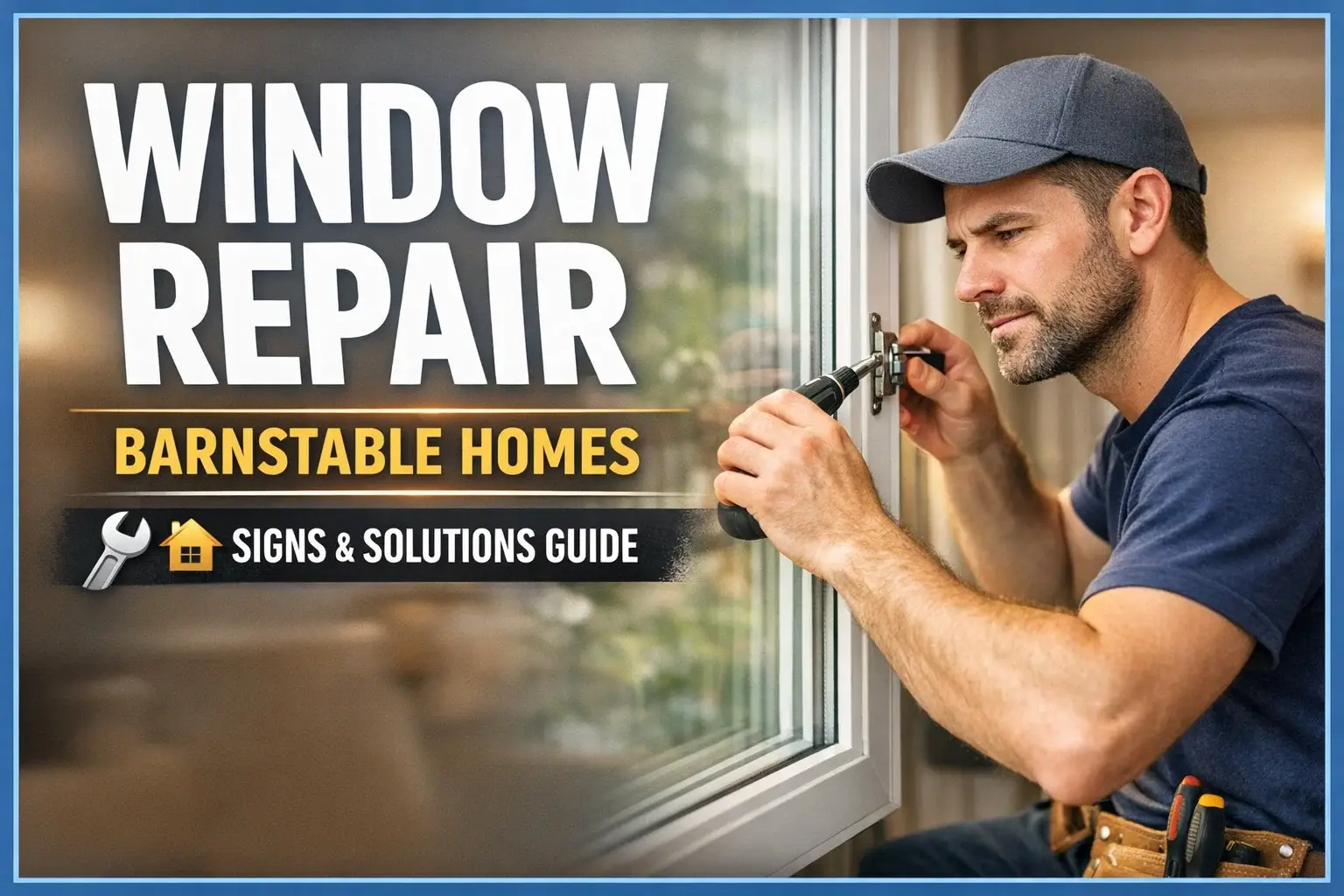 Window Repair Barnstable Homes Signs & Solutions Guide