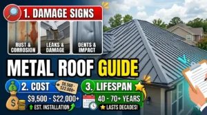 Metal Roof Guide: Damage Signs, Cost & Lifespan